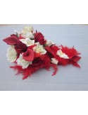 Gerbe de voiture de mariée avec choix des couleurs pour les fleurs