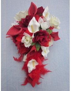 Gerbe de voiture de mariée avec choix des couleurs pour les fleurs 2