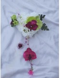 Bouquet de Mariee "Cœur des Orchidées" avec de belles roses