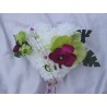 Bouquet coeur des orchidées
