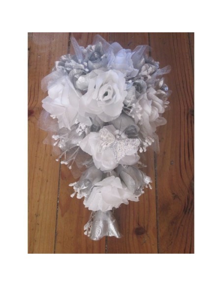 Lot Fleurs pour Mariage-Mathilde: 2 bouquets de mariée Lot Fleurs pour Mariage-Mathilde: 2 bouquets de mariée