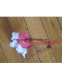 Bouquet demoiselle d\'honneur pour mariage avec 1 orchidée fuchsia 