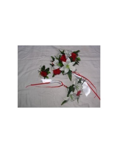 Lot de bouquets "chérie" disponible en plusieurs couleurs*avec roses, perles