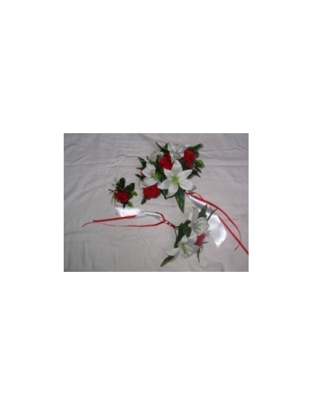 Lot de bouquets "chérie" disponible en plusieurs couleurs*avec roses, perles