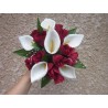 Bouquet mariée arums