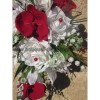 Bouquet d'orchidée rouge et blanc