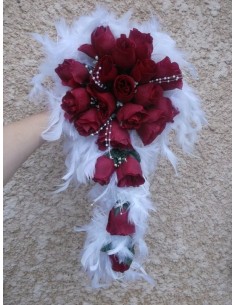 Bouquet de Mariée tendance, Tombant thème Amour