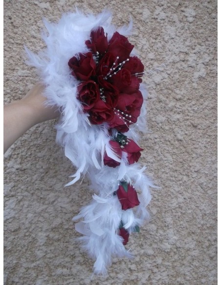 Bouquet de Mariée tendance, Tombant thème Amour