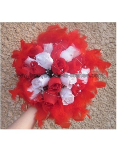 Promo Bouquet Rond theme plumes