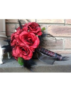 Lot Mariage M SULC: Bouquet, décoration de voiture, compositions