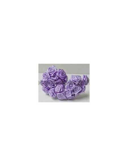Bouquet de mariage Féerique fait avec des roses et plumes blanche