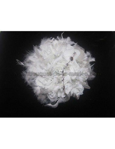 LOT Mariage MAURIET: bouquet mariée, compositions avec orchidées