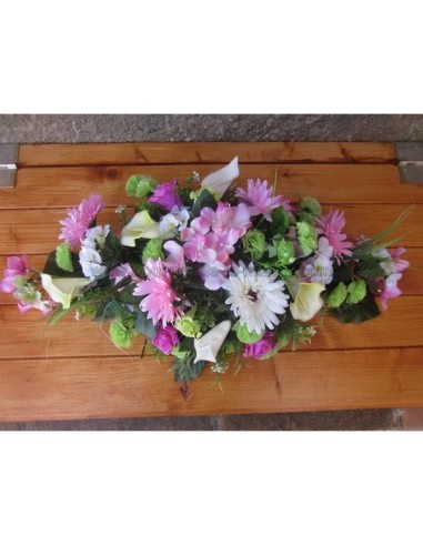 bouquet decoration voiture mariage fuschia anis