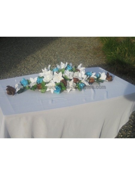 Commande Mariage: Bouquet de mariée, cœurs voiture sur ventouse