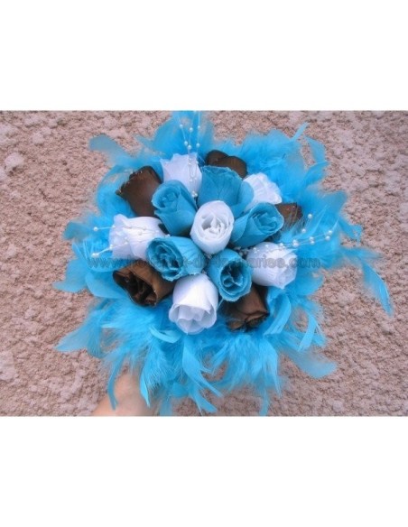 Commande Mariage: Bouquet de mariée, cœurs voiture sur ventouse