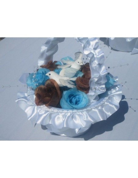 Commande Mariage: Bouquet de mariée, cœurs voiture sur ventouse