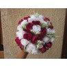 Bouquet mariée bordeaux