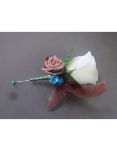 Magnifiques Bouquets de Fleurs: BOUQUET MARIÉE ROND fait avec des roses 2