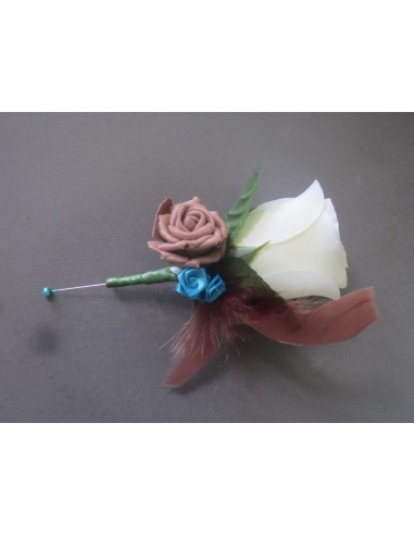 Magnifiques Bouquets de Fleurs: BOUQUET MARIÉE ROND fait avec des roses