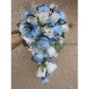 bouquet mariage bleu ciel
