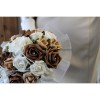 Bouquet de mariée chocolat et caramel 