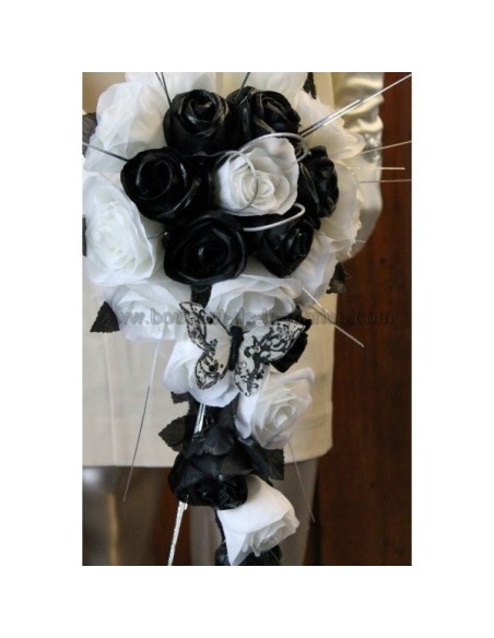 Lot Commande: Bouquet de la mariée et boutonnière papillon Lot Commande: Bouquet de la mariée et boutonnière papillon