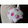 Bouquet mariée fushia