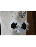 Bouquet de fleurs demoiselle d\'honneur en forme de boucle stylée