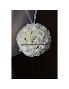 Bouquet de Mariage pour Enfant en forme de Boule de Roses