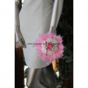 Bouquet Demoiselle d'honneur thème rose tendre pour mariage