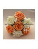 Bouquet demoiselle d\'honneur avec des roses diamantées