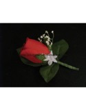 Boutonnière de Mariage avec Choix des couleurs