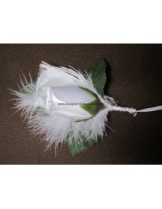 Accessoire de mariage: Boutonnière pour demoiselle d'honneur ou marié