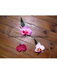 Boutonnière Mariage Orchidée pour cérémonie élégante  2