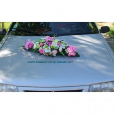 Capot de voiture pour mariage en fleurs séchées. Juin 2023. DK  Fleurs mariage  voiture, Deco voiture mariage, Deco mariage champetre chic