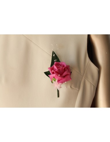 7 x Boutonnières Mariage et 1 x Petite Bouquet demoiselle d'honneur