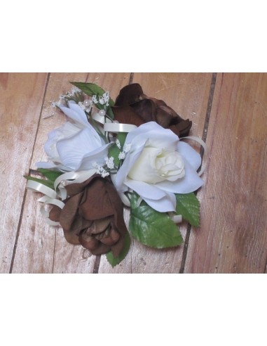 Décoration de table de mariage avec choix des couleurs des roses