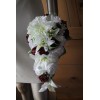 CHIC Bouquet de la Mariée Retombant avec Lys, Roses et Arums