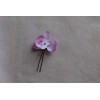 Epingle de cheveux avec orchidée parme pour mariage