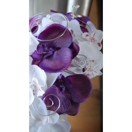 Un bouquet de mariée violet ! {Décoration Mariage} - Bouquets de mariée et  Boutonnières