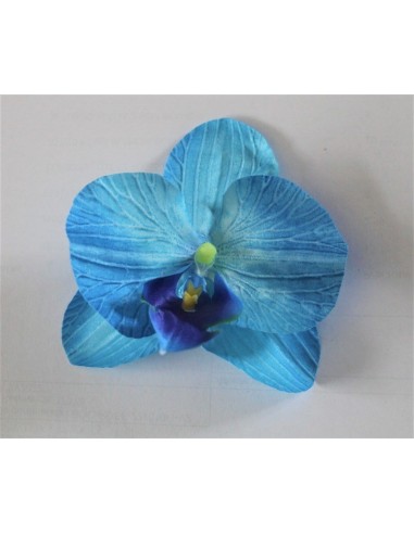 Fleur artificielle Orchidée Bleu