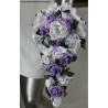 Bouquet mariee parme
