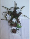 Bouquet Mariée Tombant thème Chocolat.