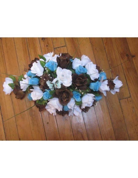 Décoration de voiture de mariage, 65cm, Roses -Choix des couleurs! 