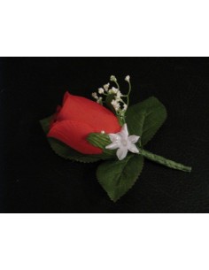 Bouquet de Mariée Tombant avec des lys, des roses et des perles 2