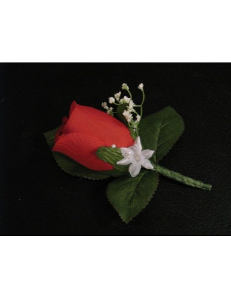 Bouquet de Mariée Tombant avec des lys, des roses et des perles Bouquet de Mariée Tombant avec des lys, des roses et des perles