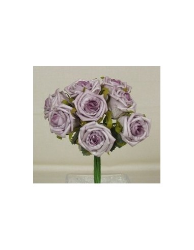 Bouquet Mariage Cascade "Lola" des roses et diamants fantaisies