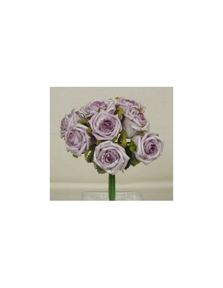Bouquet Mariage Cascade "Lola" des roses et diamants fantaisies