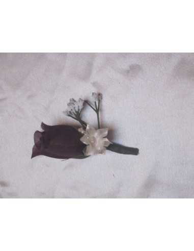 Bouquet de Mariée Tombant composé de lys, roses et perles