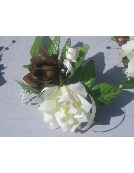 Décoration de table de mariage - choix des couleurs des roses
